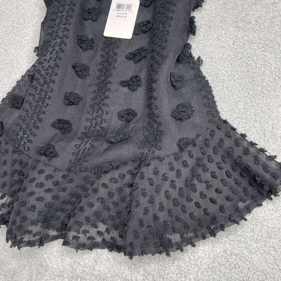 Saints and Secrets Black Sleeveless Mini Dress Womens XS Little Black Dress - Picture 13 of 15